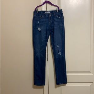 Blue Levi jeans